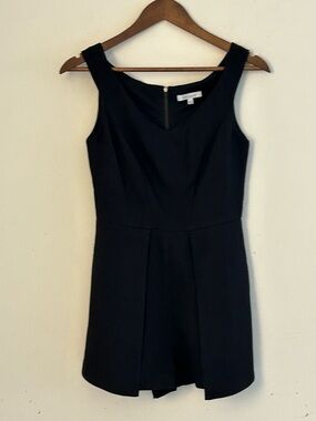 Lucy Paris Black Sleeveless Romper Size S